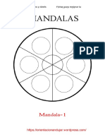 200 Mandalas Orientacionandujar Listos para Imprimir