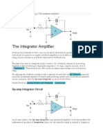 Integrator Amplifier