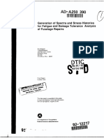 Generation of Spectra & Stress Histories For F&DT Analysis of Fuselage Repairs-Broek