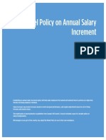 Annual Salary Increment