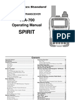 VXA 700 Owner Manual