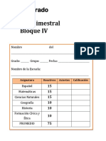 6to Grado - Bloque 4