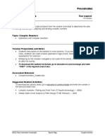 Complexnumbers Teacher