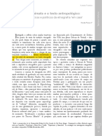 Claudia Fonseca - O Anonimato e o Texto Antropológico. Dilemas Éticos e Políticos Da Etnografia em Casa