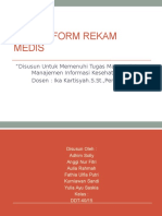 Desain Form Rekam Medis