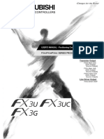 FX3G, FX3U, FX3UC Series Users Manual - Positioning Control Edition