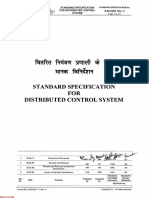 Fq-Fry TRRW: Standard Specification FOR Distributed Control System