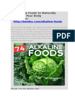 74 Alkaline Foods To Naturally Balance Your Body