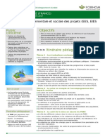 La Gestion Environnementale Et Sociale Des Projets Ees Eies Et Suivi Des Pges