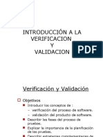 Verificacion y Validacion