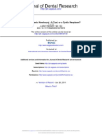 Journal of Dental Research: The Odontogenic Keratocyst: A Cyst, or A Cystic Neoplasm?