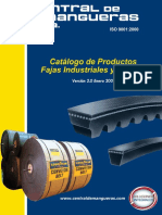 Catalogo de Bandas y Fajas Industriales