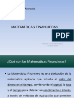 Matemáticas Financieras