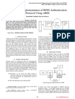 GSM Based Implementation of RFID Authentication Protocol Using ARM