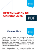 Unidad 7.2 Determinacion Del Cianuro Libre