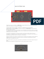 Dimensiones Campo de Fútbol Sala