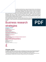 Business Research Strategies: Chapter Guide