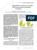 Advanced Building Blocks of Power Converters For Renewable Energy Based Distributed Generators