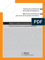 Entre Docentes de Escuela Primaria. Aportes PIIE