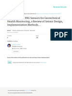 Application of FBG Sensors For Geotechnical Health Monitoring, A Review of Sensordesign, Implementation Methods and Packaging Techniques PDF