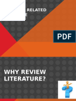 RESEARCH PAPER - Review of Related Literature (Reporting)