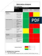 Alternative Analysis For A Construction Project