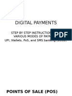 Presentation of Digital Payments