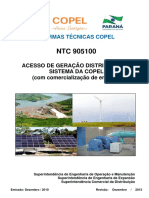 NTC 905100 Acesso de Geração Distribuida Copel PDF