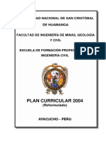 Plan de Estudios 2004 Reformulado Ingeniería Civil Final