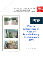 Plan de Emergencia para Inundaciones PDF