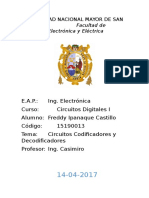 Informe Previo 5 Casimiro Unmsm