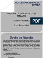 Filosofia Do Direito e Do Estado