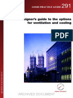 GPG291 Designer's Guide To The Options For Ventilation and Cooling 2001