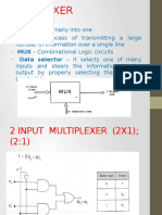 Multiplexer: Multiplex - Many Into One