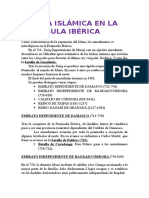 Huella Islámica en La Península Ibérica