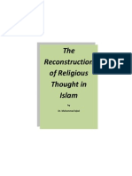 The Reconstruction of Religious Thoughts in ISLAM