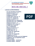 SILABuS de Inicial I