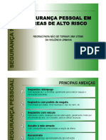 Segurança Pessoal em Áreas de Alto Risco PDF