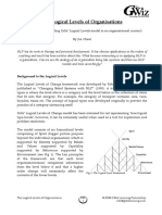 Logical Levels of Organisations PDF