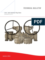 PLUG VALVE - TIPV - Technical Bulletin