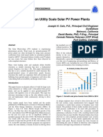 Wind Loads On Utility Scale Solar PV Power Plants DBanks 2015