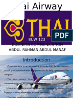 Thai Airways Presentation