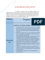 Teoría Psicosocial Del Desarrollo Humano de Erik Erikson