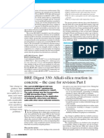 Concrete Jul 09 BRE Digest 330 Alkali Silica Reaction in Concrete The Case For Revision Part I