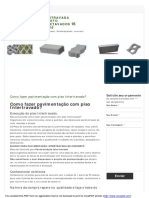 Como Fazer Pavimentação Com Piso Intertravado - Pavimentação Intertravada Bloquetes de Concreto Paralelepipedos Sextavados 16 Faces Retangular RJ