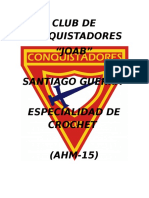 Club de Conquistadores Informe