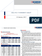 HSL PCG "Currency Daily": 10 January, 2017