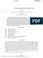 Sense and Avoid System For A MALE UAV: Eva CR Uck