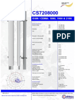 GSM / CDMA: 1800, 1900 & 2100: Electrical Specification