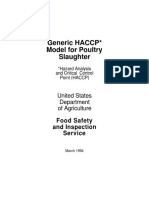 Poultry Haccp PDF